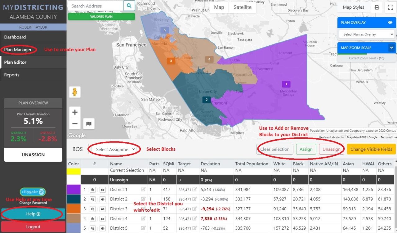 Mapping | Redistricting 2021 | Alameda County